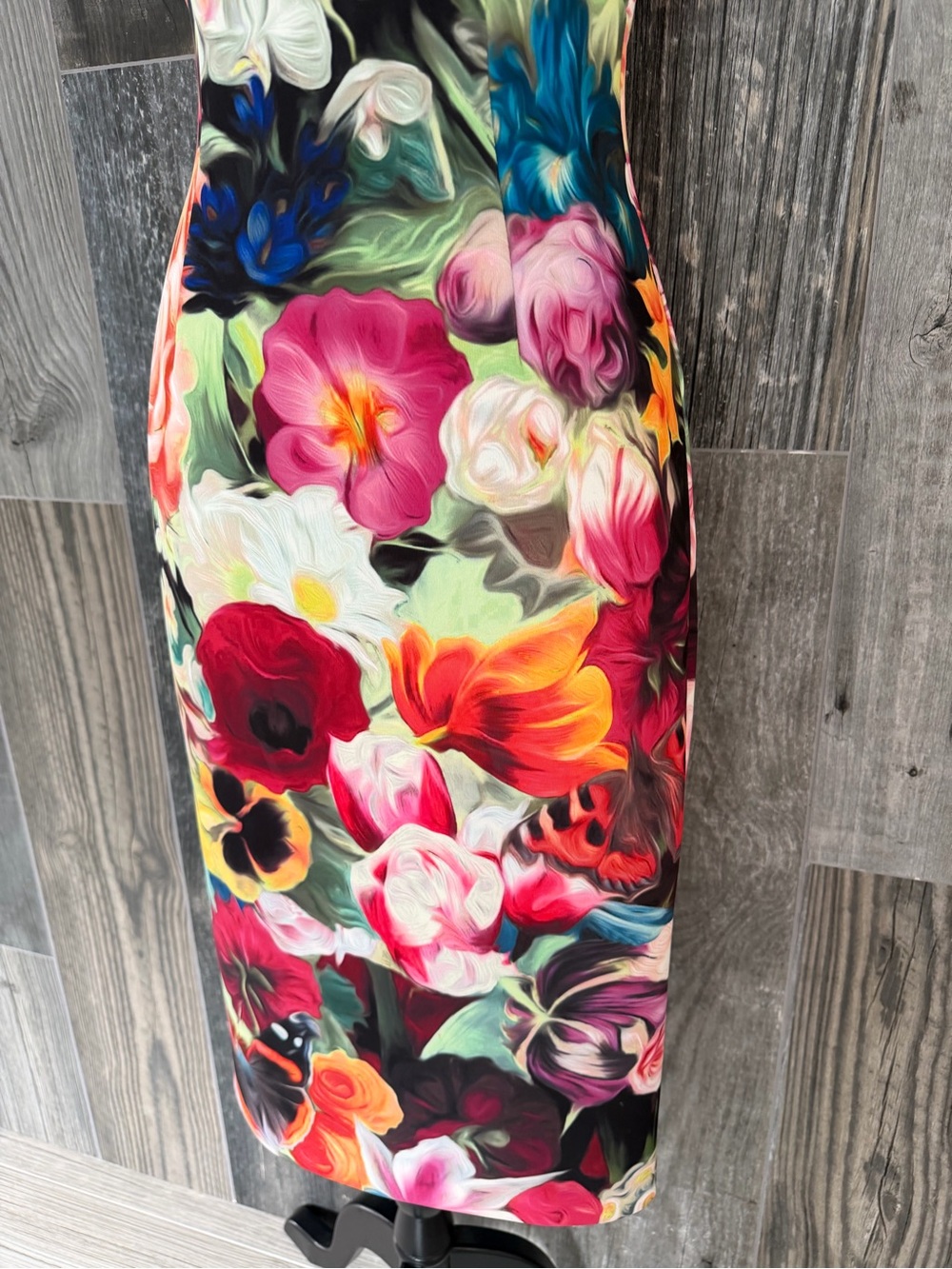 Ted Baker Etheya Technicolour Bloom Strappy Dress - Picture 6 of 16